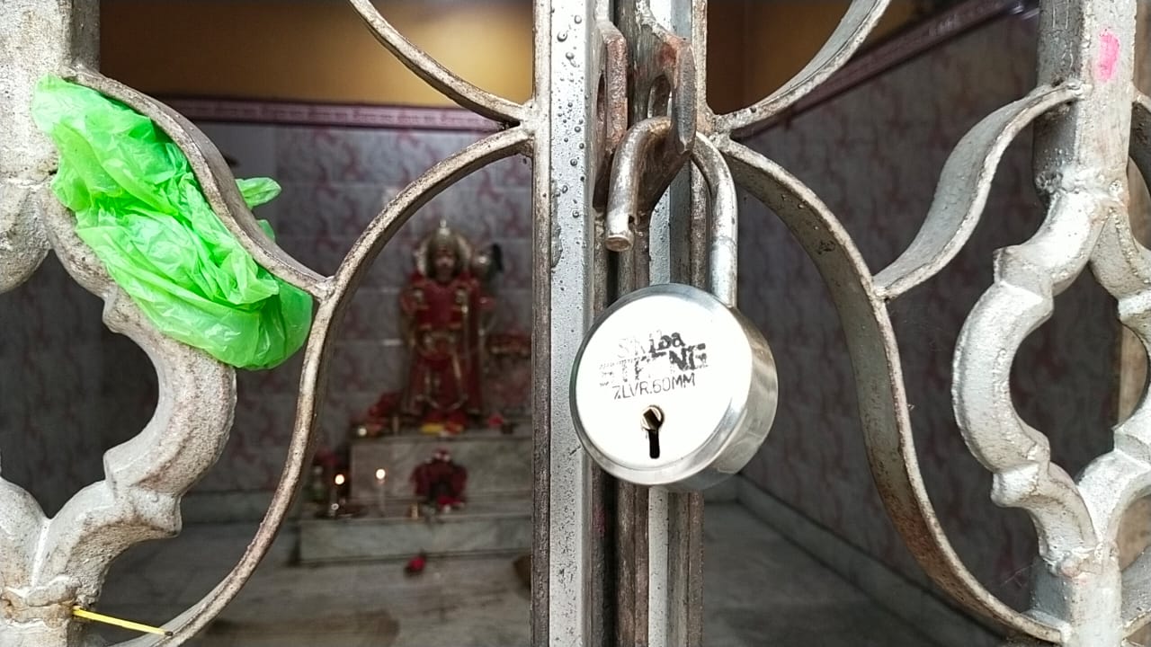 Incident of theft at Durga Mandir