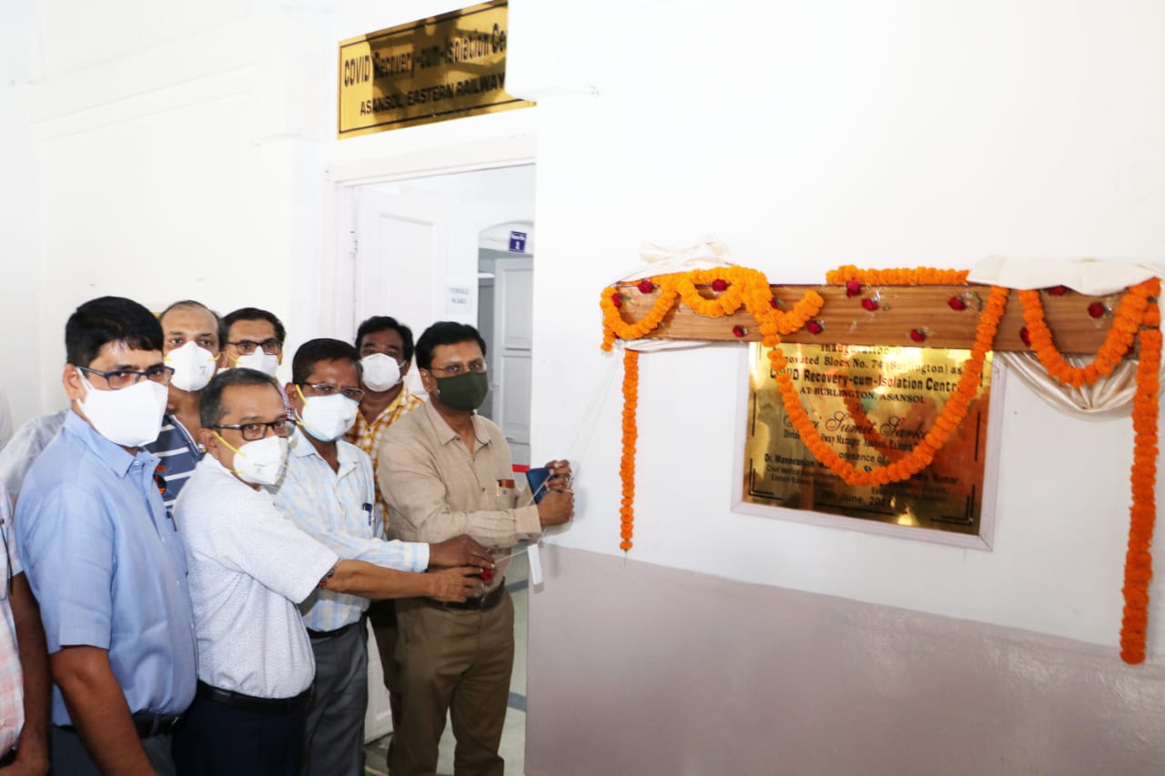 150 years old burlington hospital reopen as covid hospital at asansol