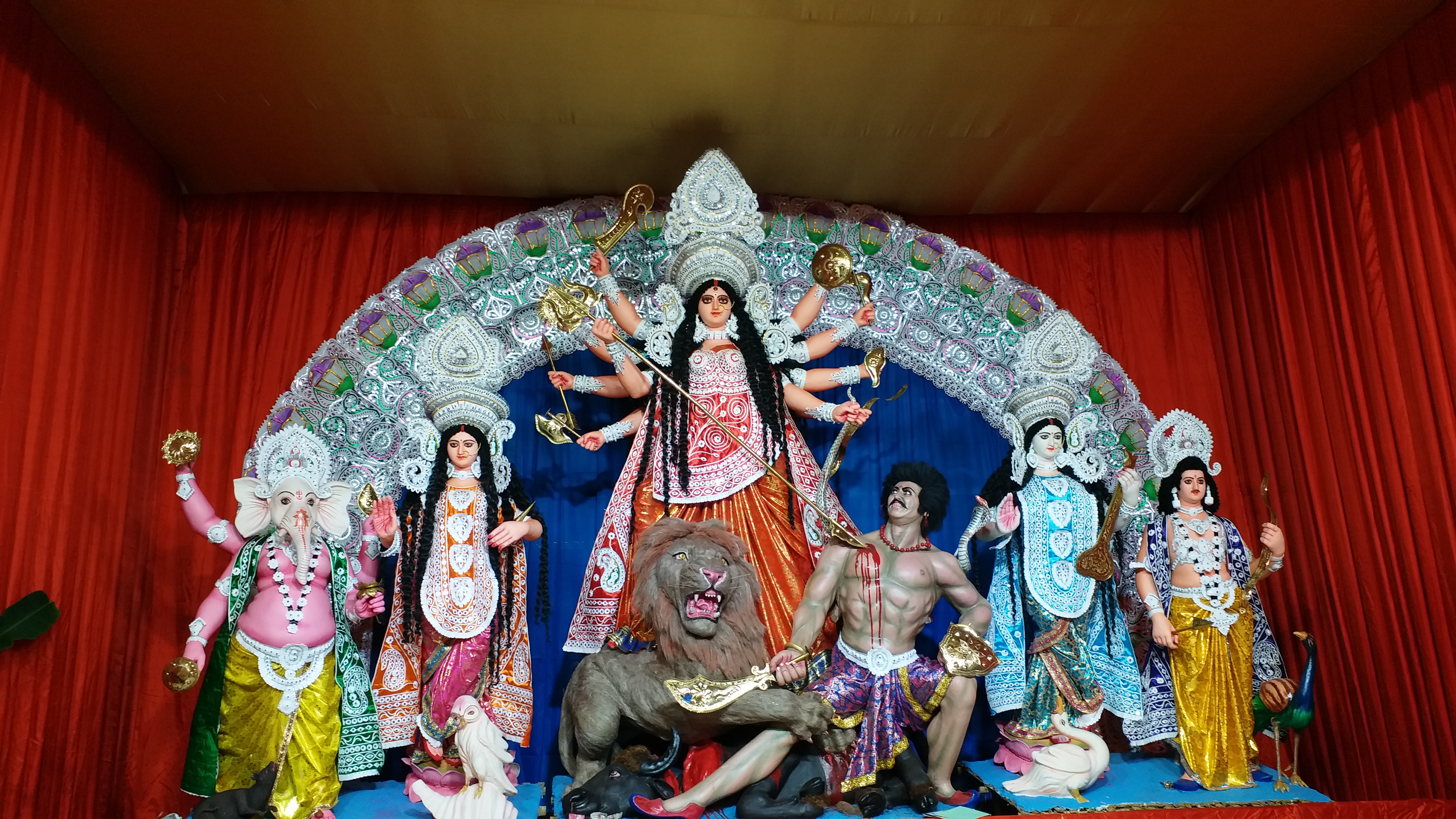 Dugra puja parikrama, Asansol