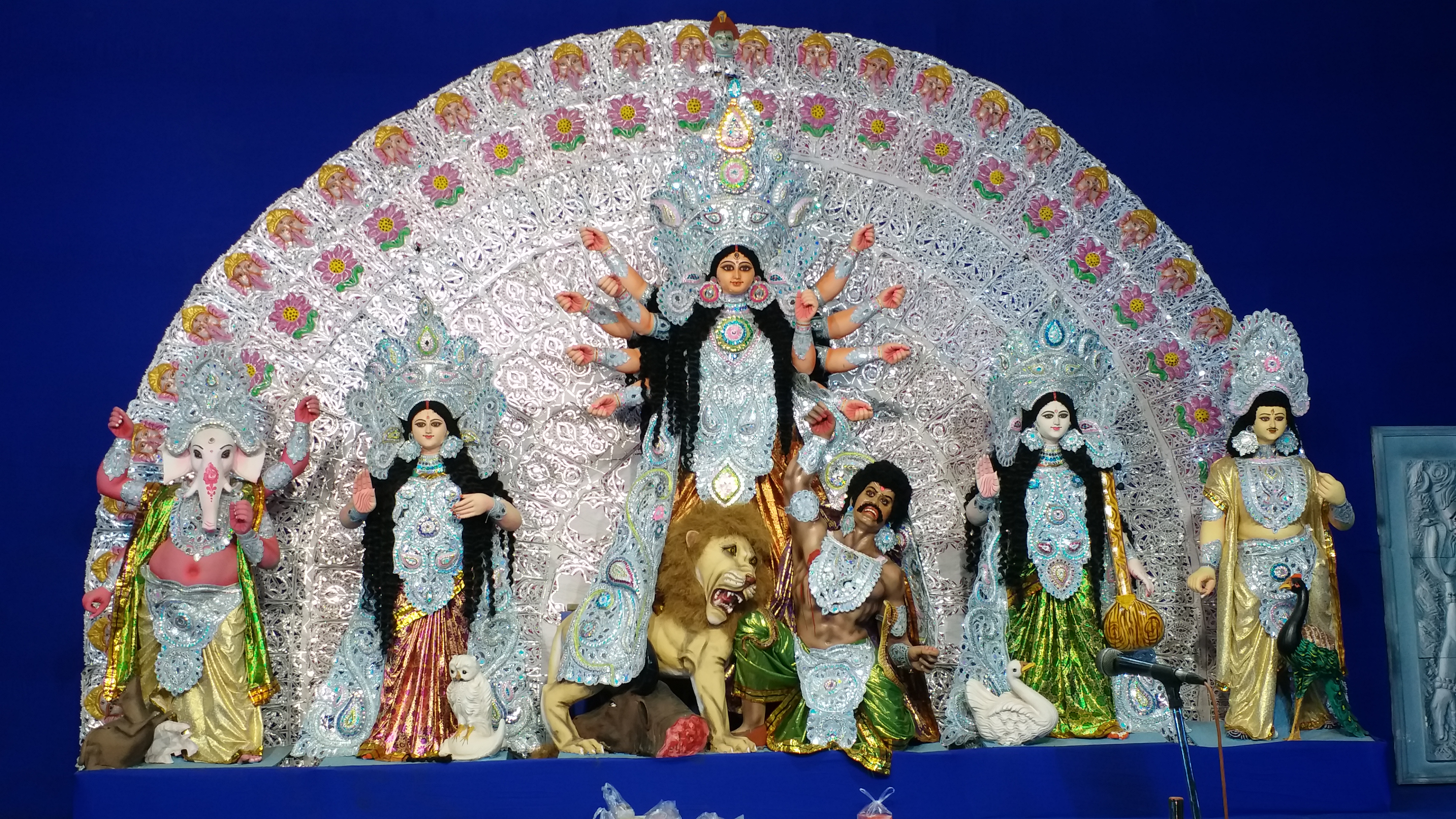 Dugra puja parikrama, Asansol