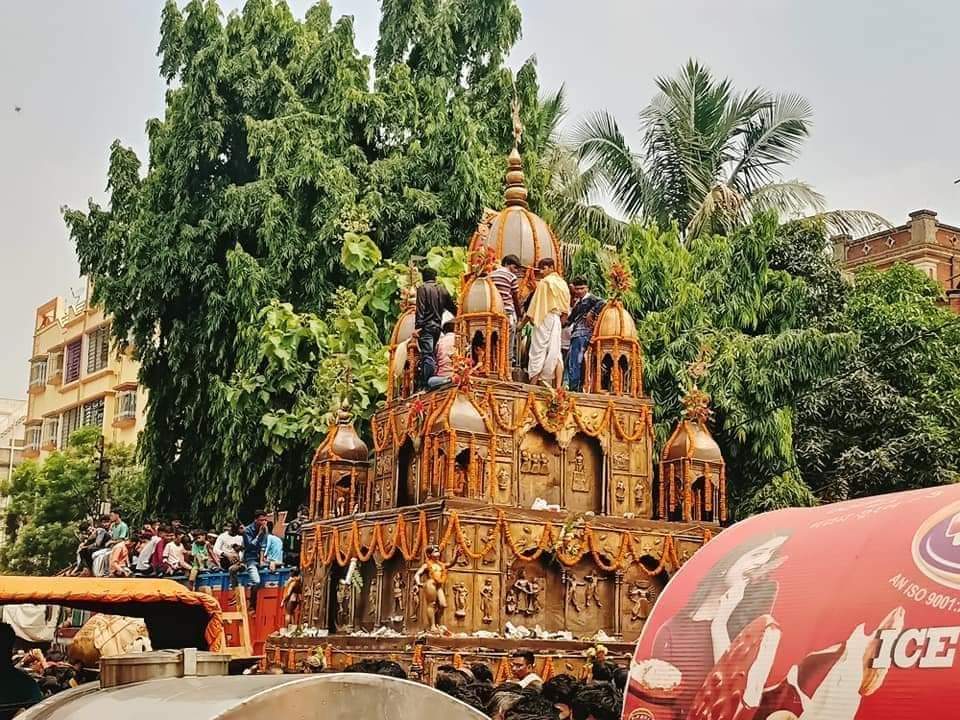 Rath Yatra celebration of Searshol Rajbari in Asansol