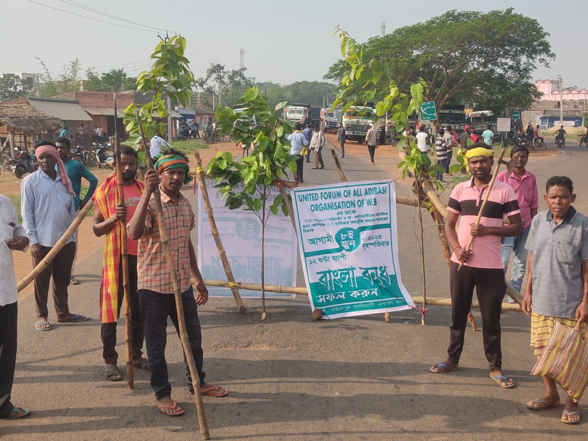 Bangla bandh of Tribals