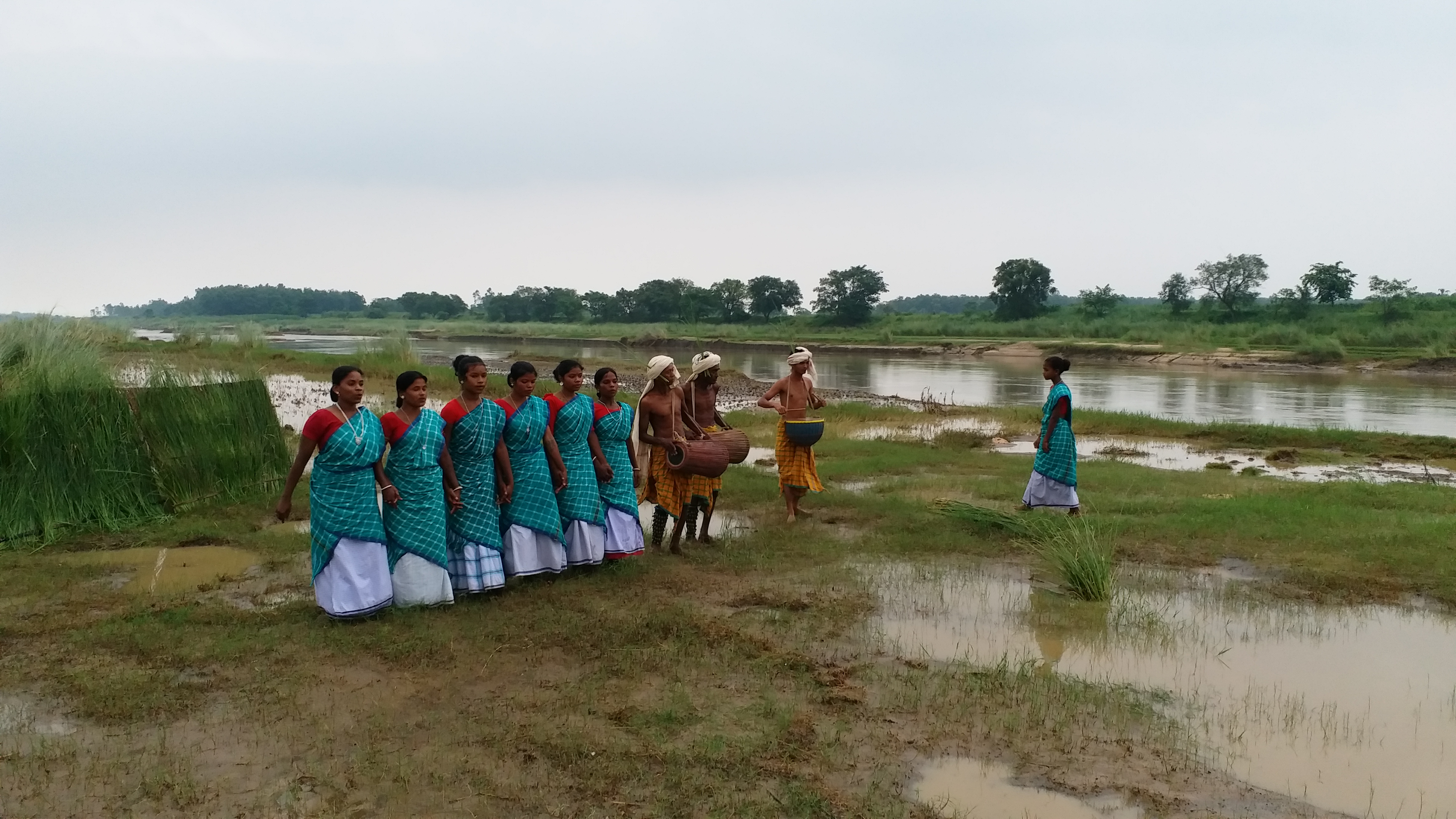 Drama staging against land mafia