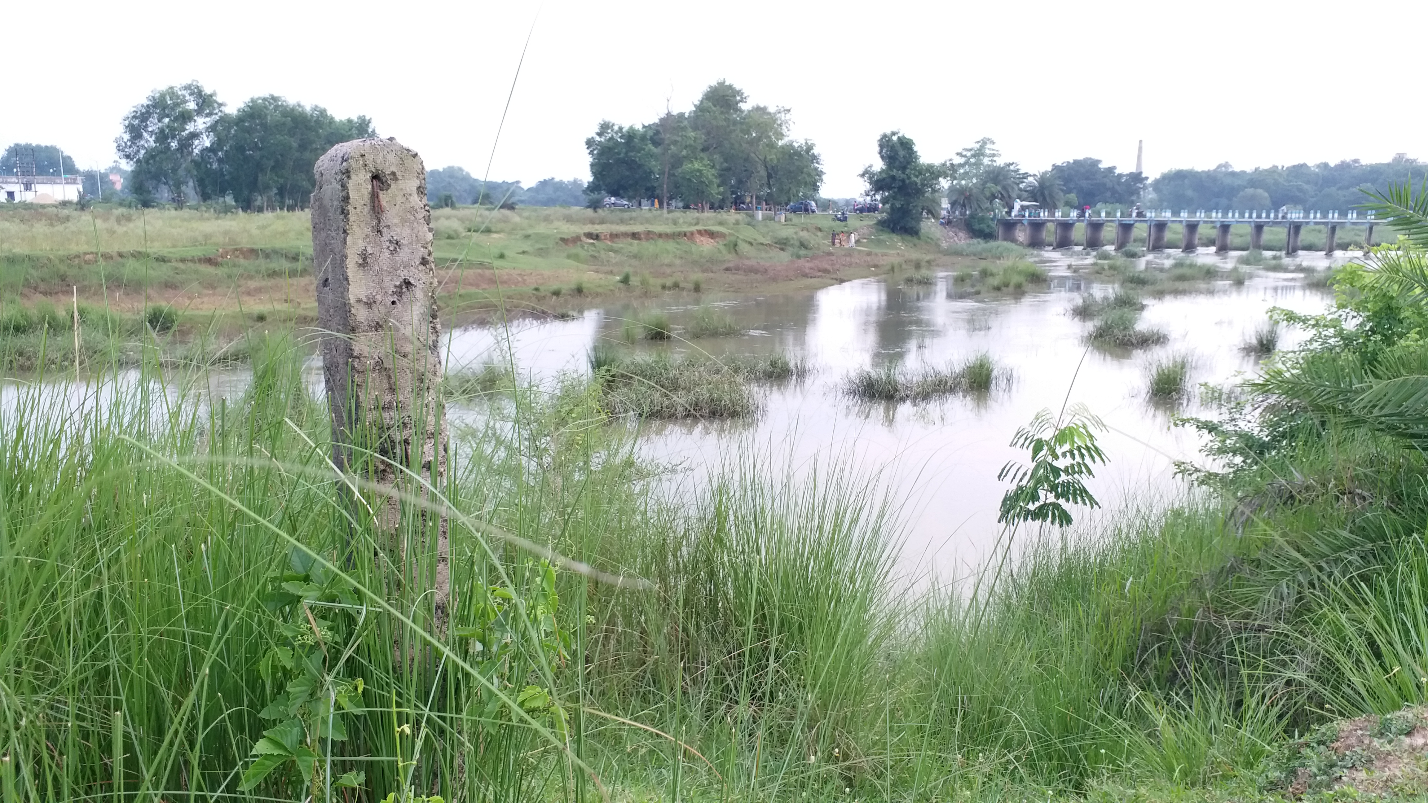 special story on land controversy of Kopai River in Santiniketan