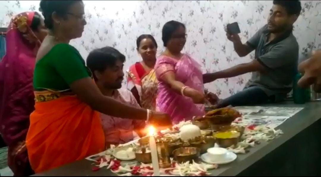 Video of deputy Pradhan pre wedding ritual in Panchayat goes viral
