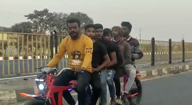 10 seater electric bike made by bangal man