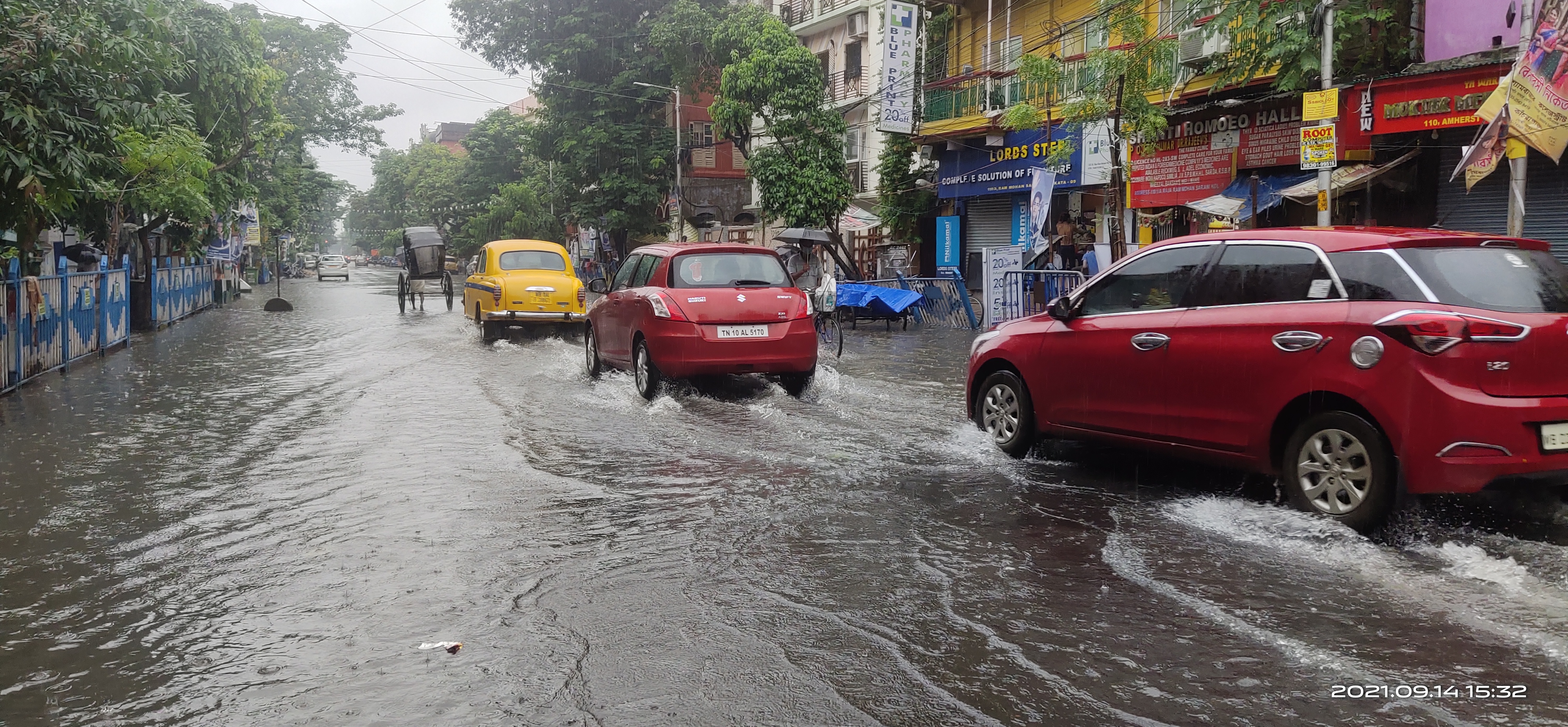 Rain in Kolkata