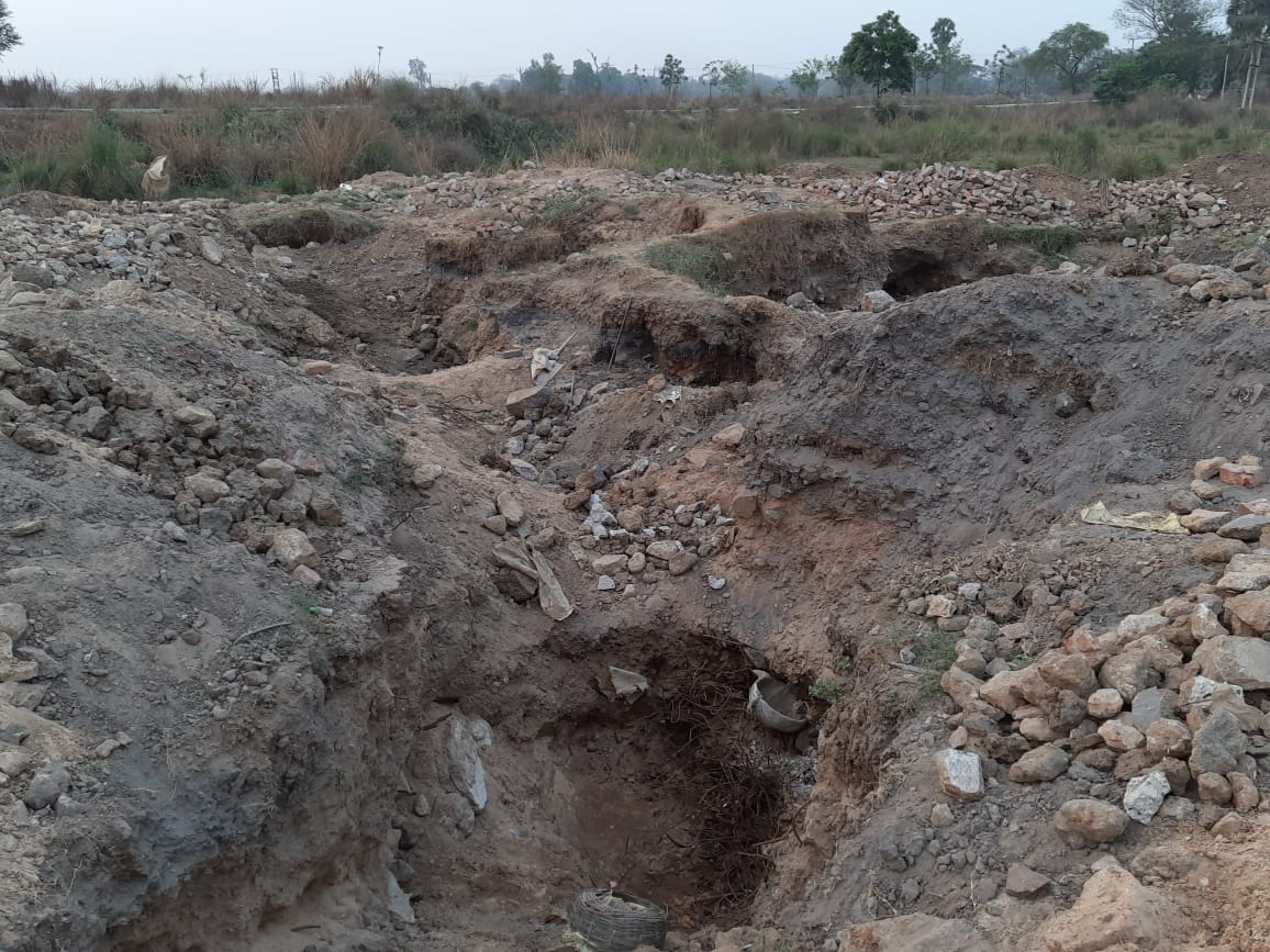 Uncultivable land in Singur