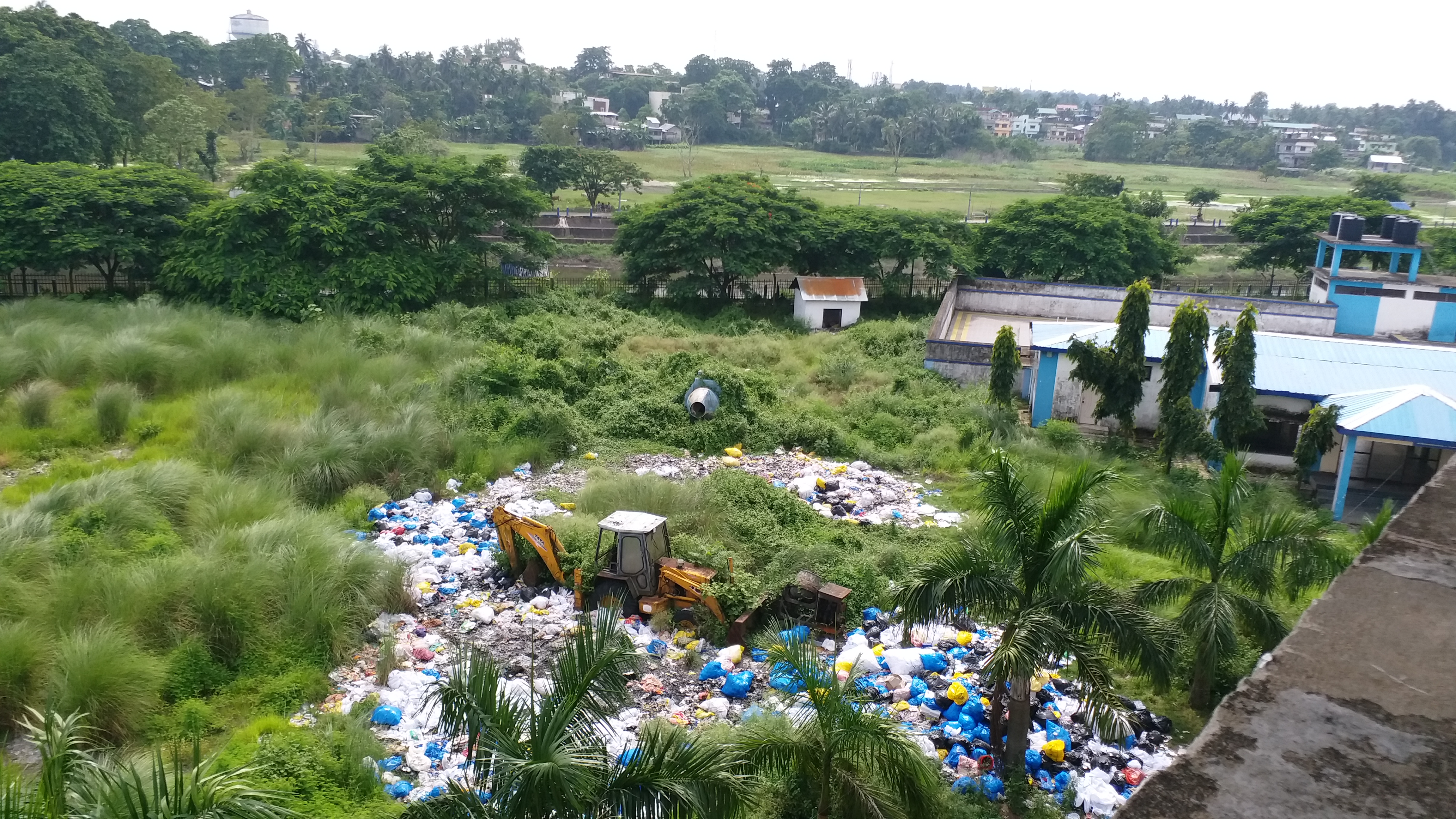 Infrastructure Development is Suffered in Sports Authority of Indias Jalpaiguri Center for Temporary Covid Hospital