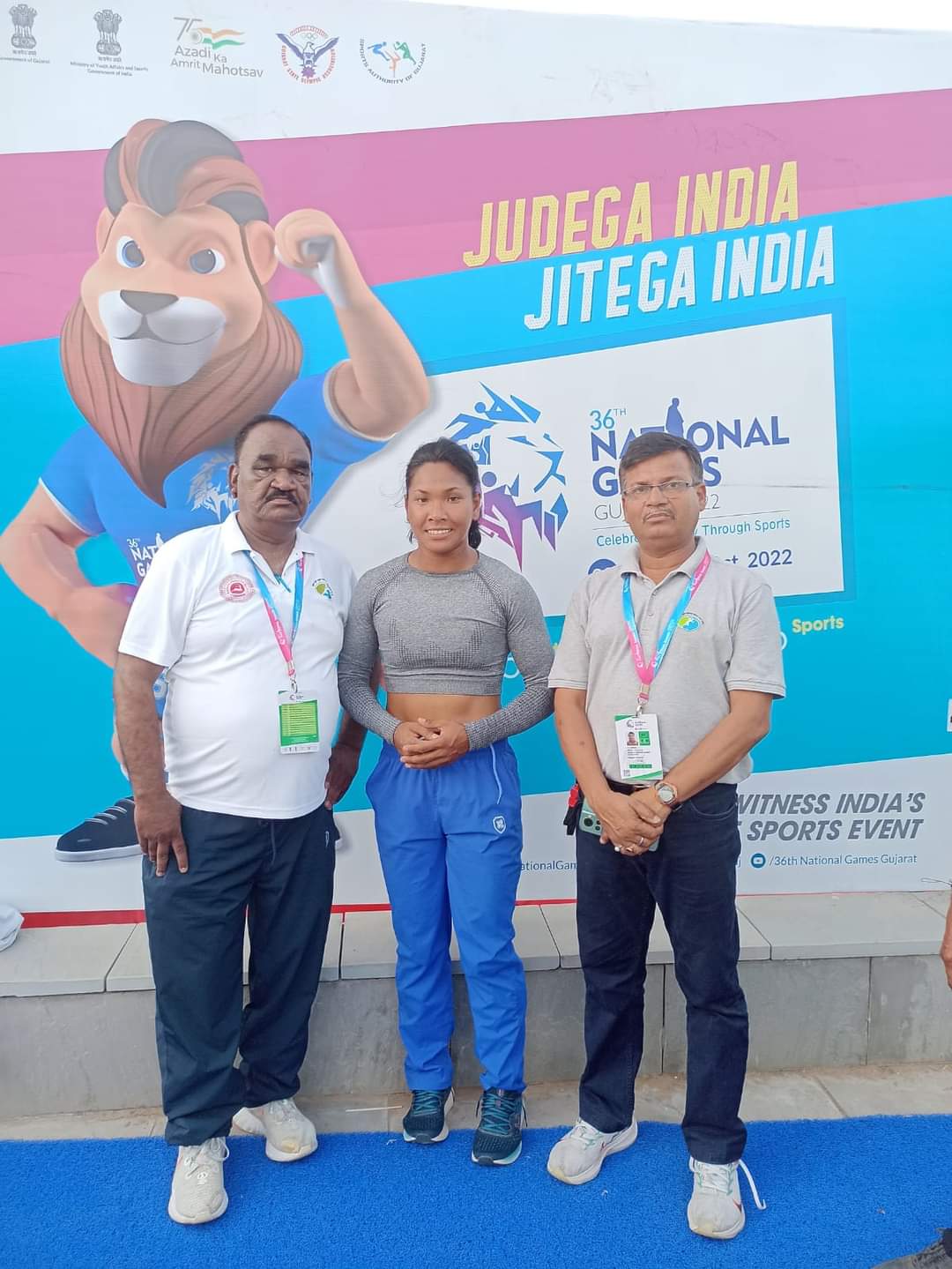 National Games: Swapna Barman Wins Double Gold for Madhya Pradesh