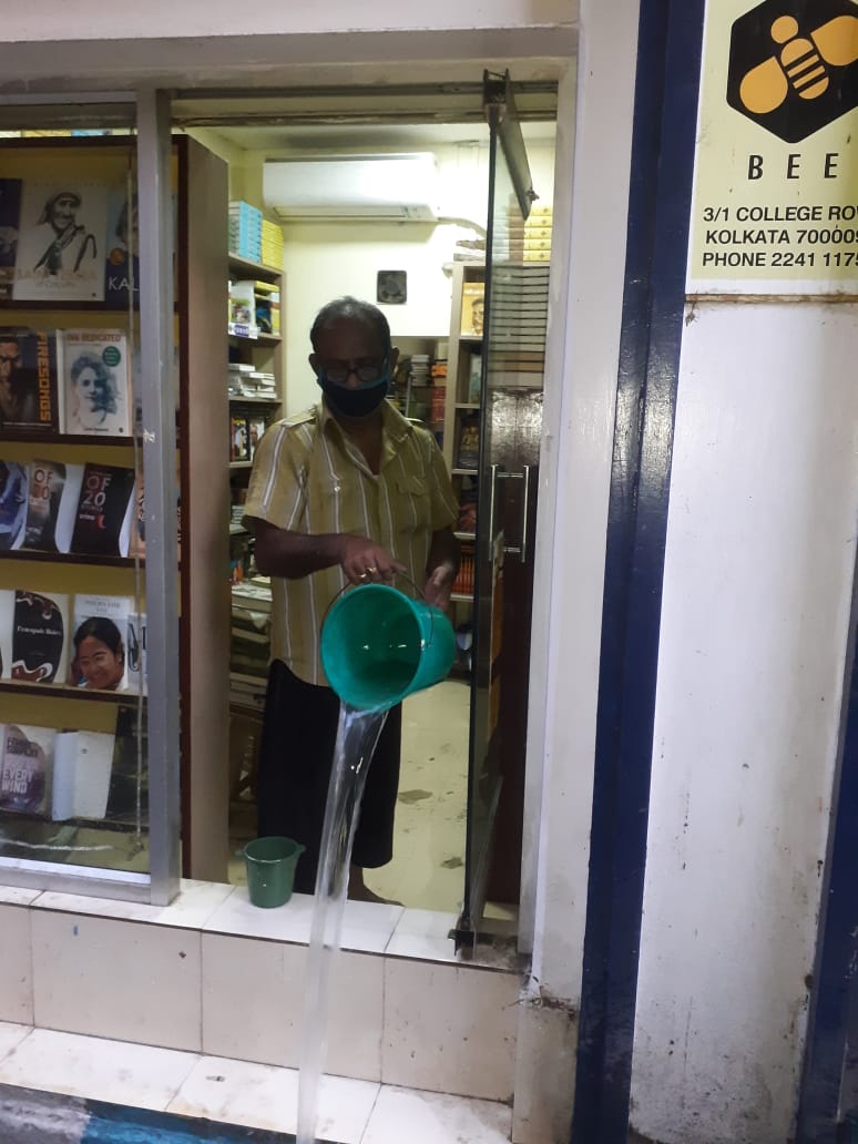 Cyclone Amphan inundates Kolkatas College Street, drowns dreams of thousands of book lovers