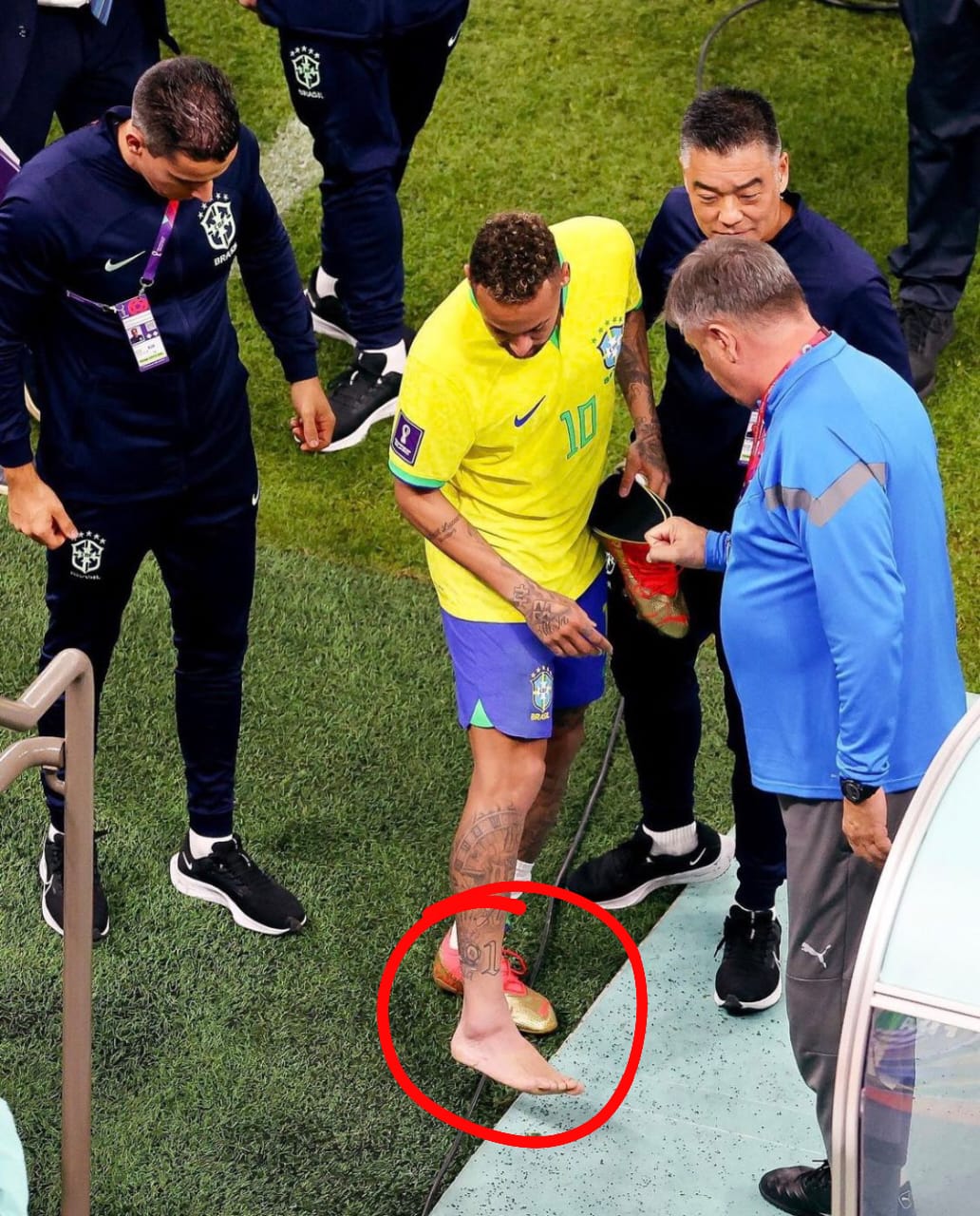 FIFA World Cup 2022 Neymar Jr Ankle Injury