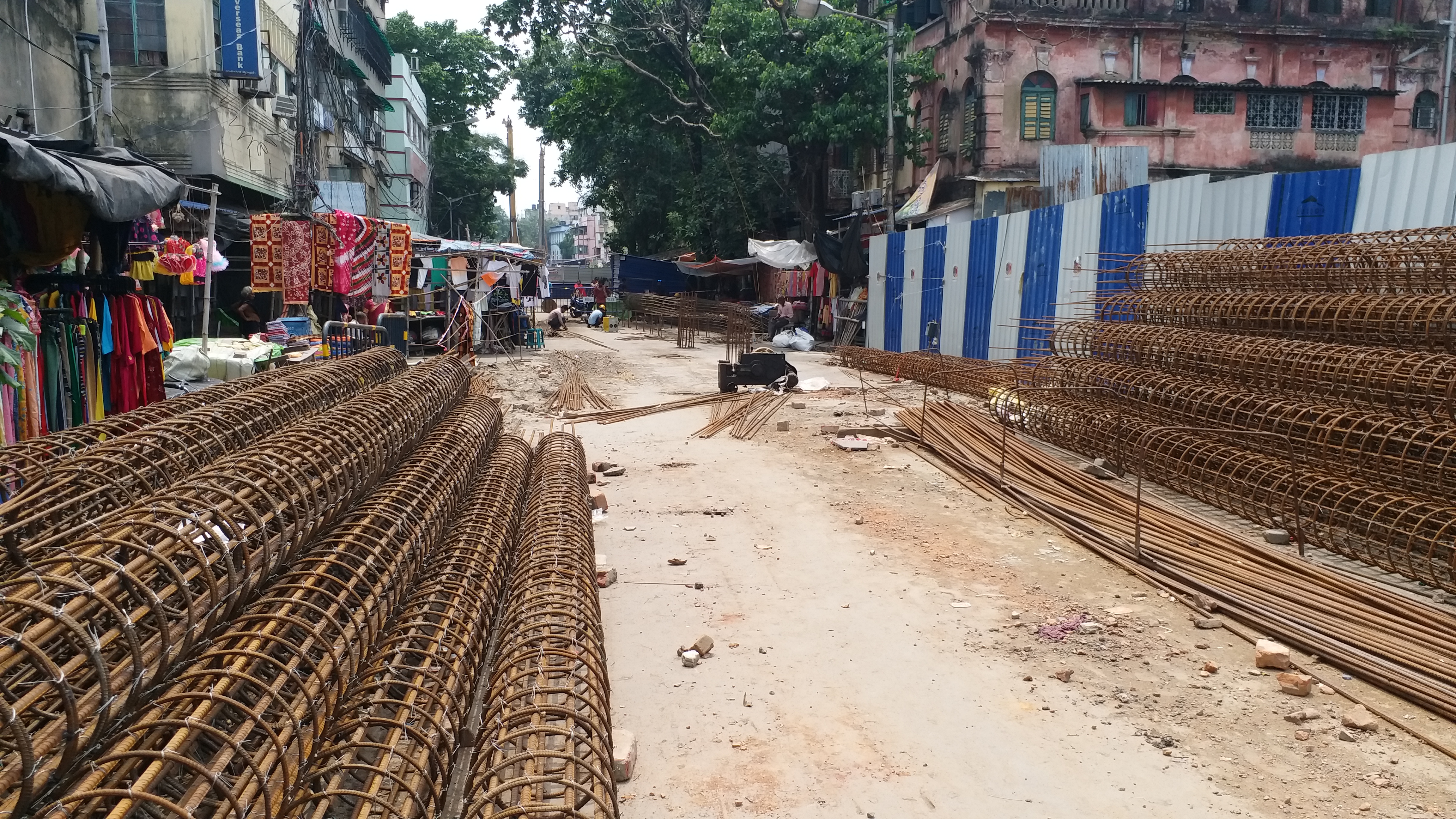 Hawker Problem in Kalighat Skywalk Project