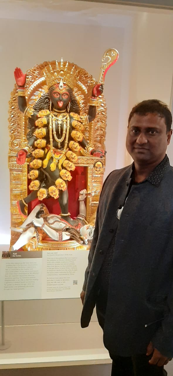 Artisan Kaushik Ghosh's fibre idol to be displayed in British Museum