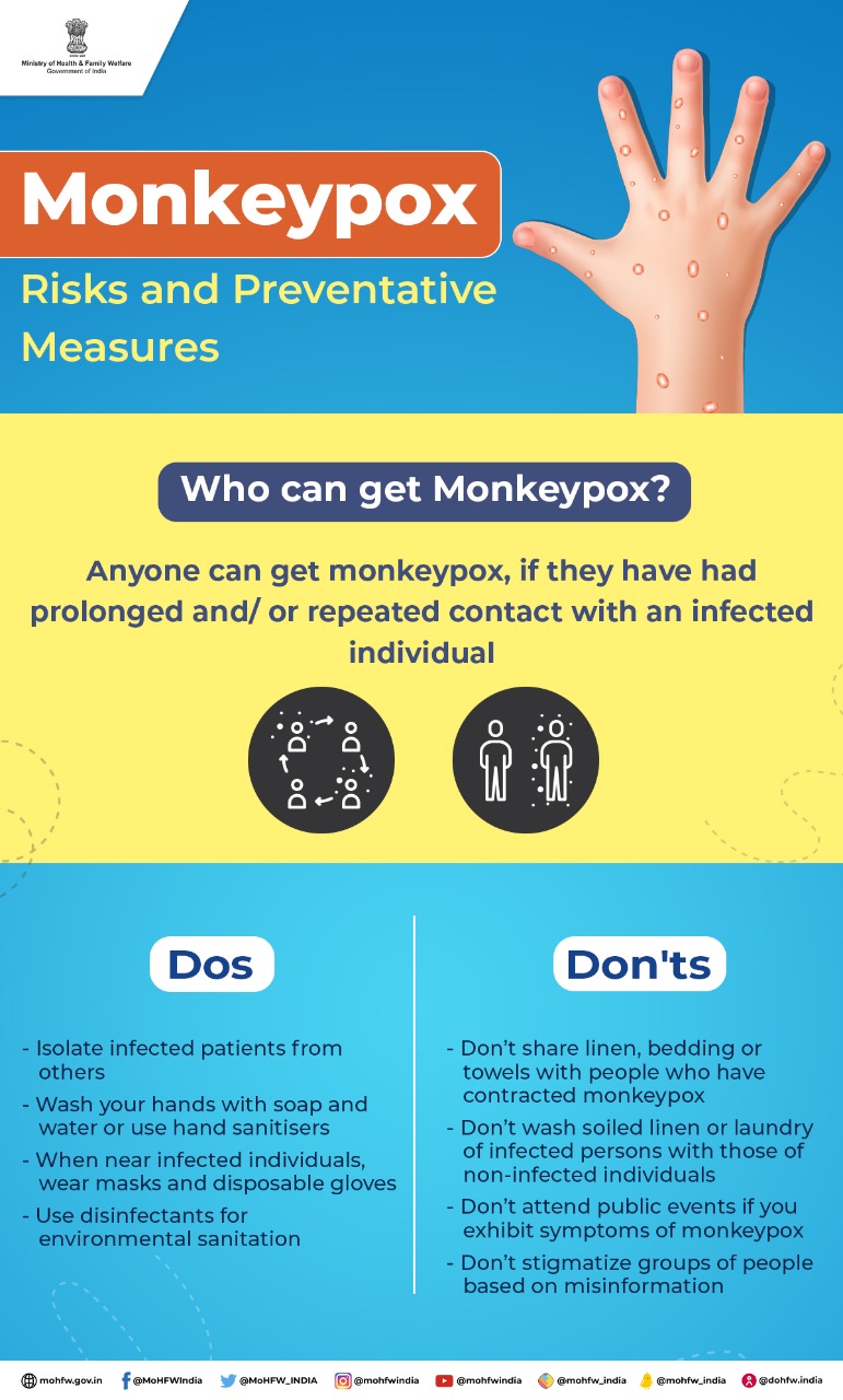 Bengal Govt issues guideline to prevent Monkeypox