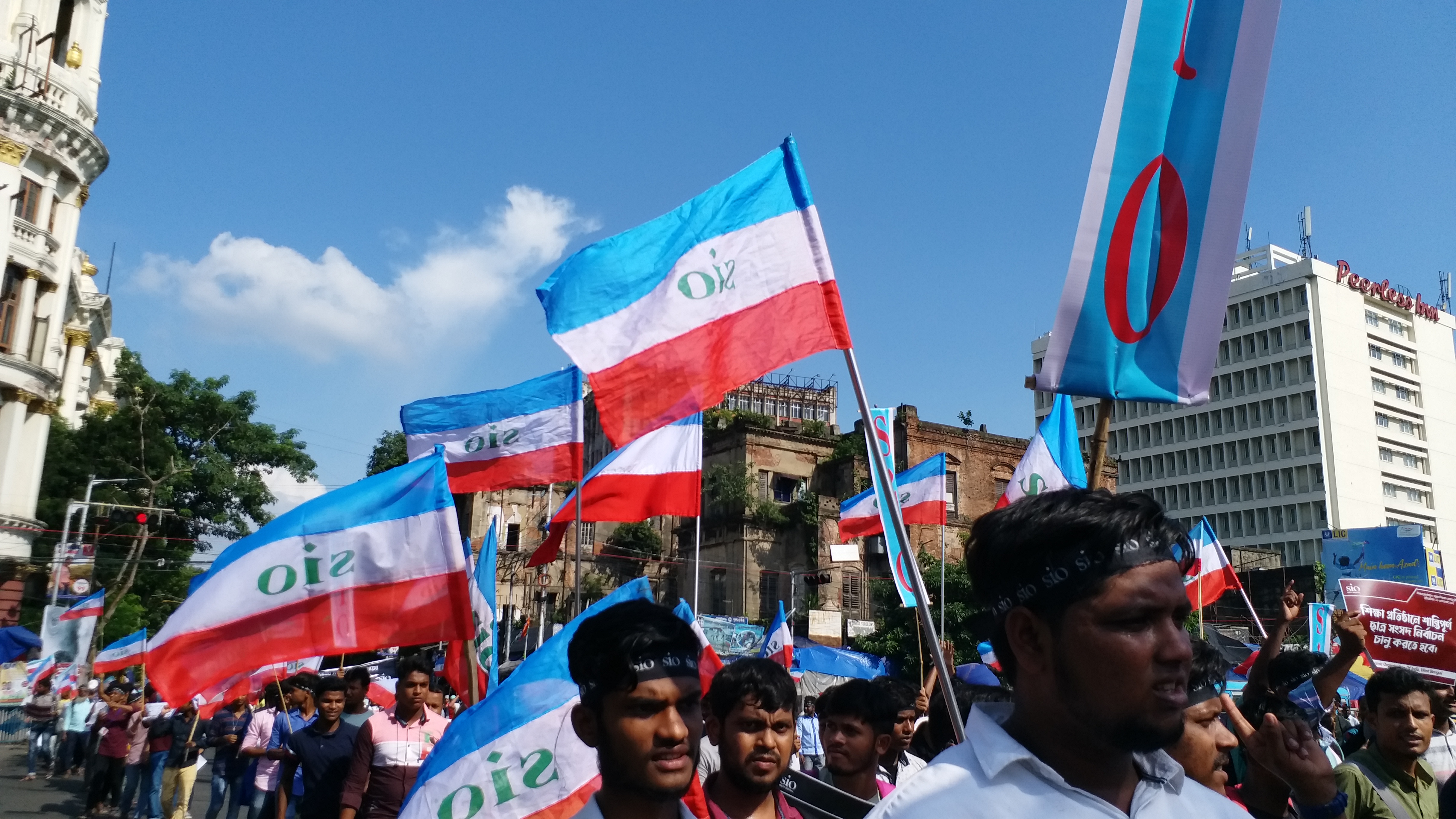 SIO Protest Rally at Kolkata against Modi and Mamata Government