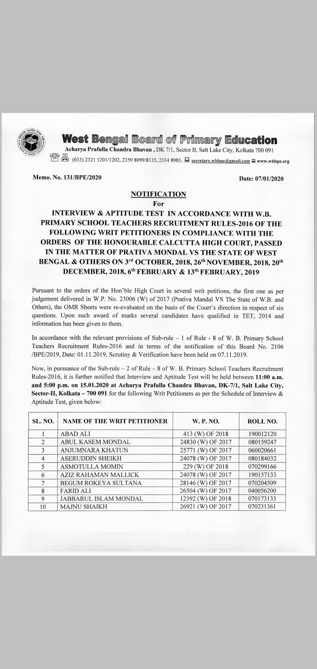 130 litigant qualified TET Exam