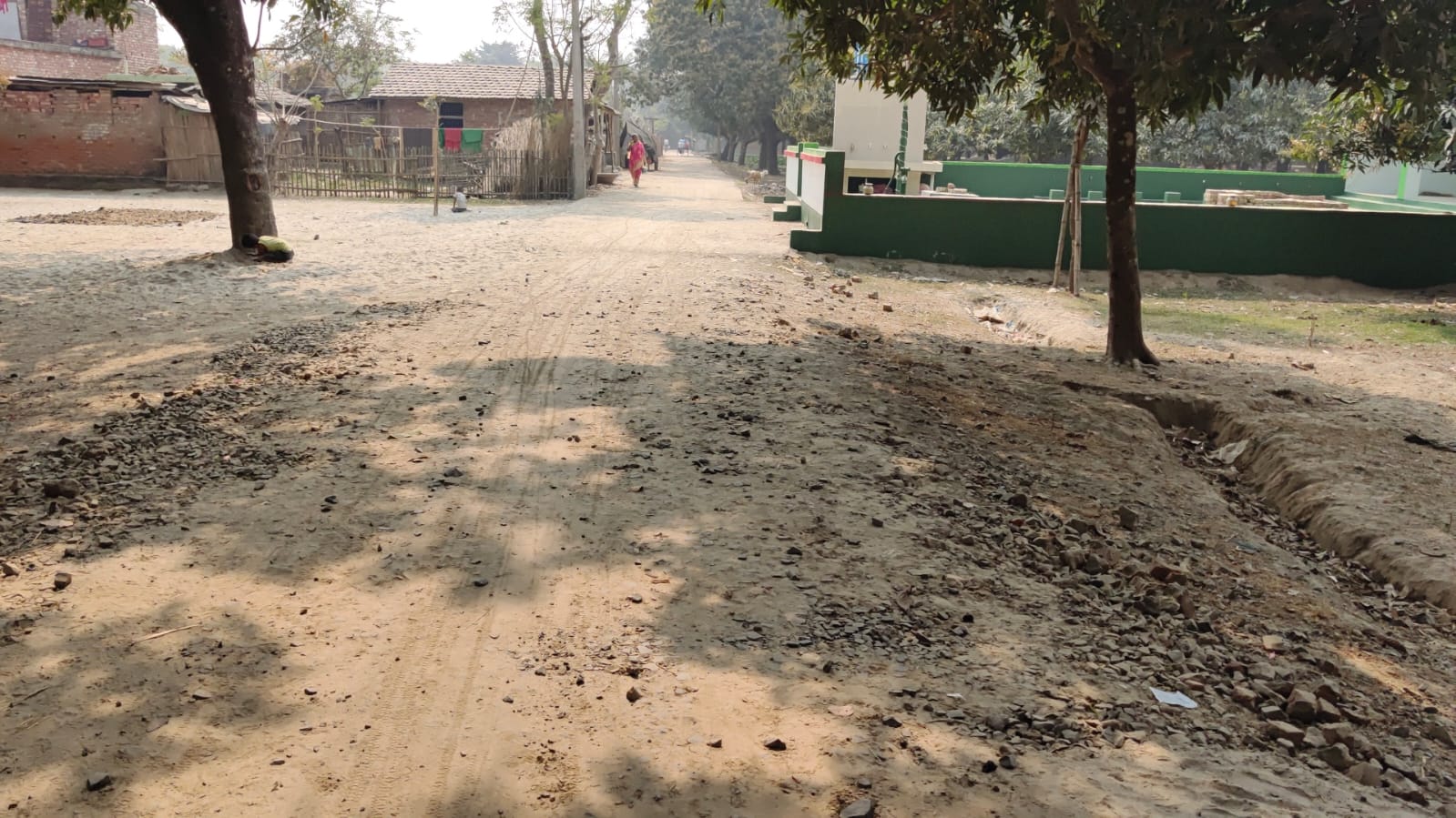 Malda Road Renovation Controversy