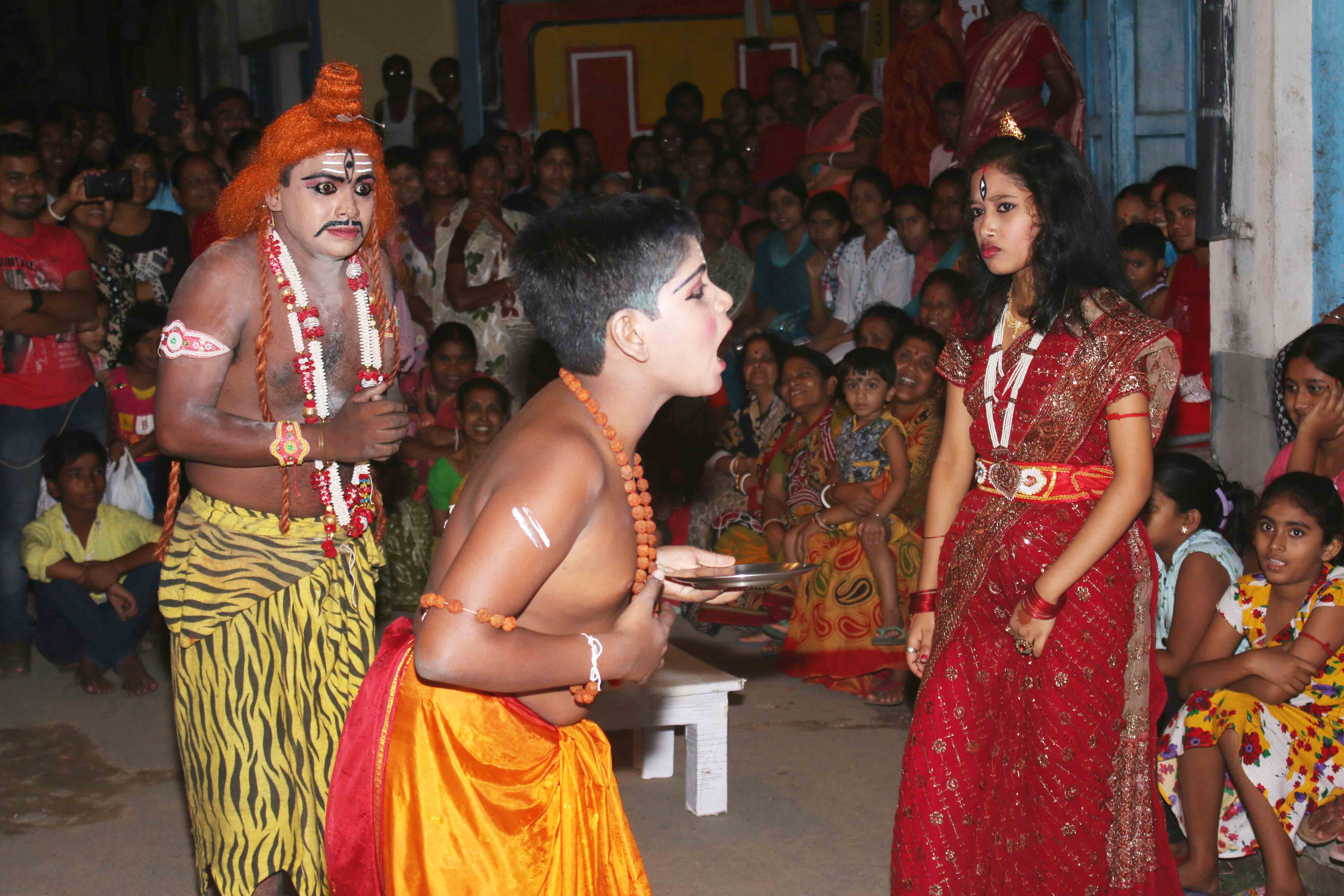 Gambhira artists of Malda