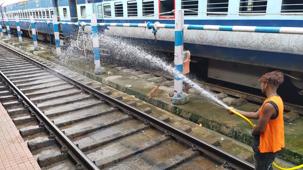 Maldah town railway Station