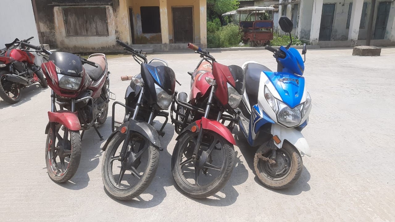 two arrested in Malda, recover four motorbike