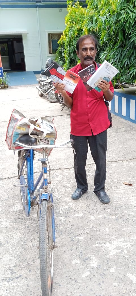 The roaming bookstore of Baharampur Chanchal Ghosh