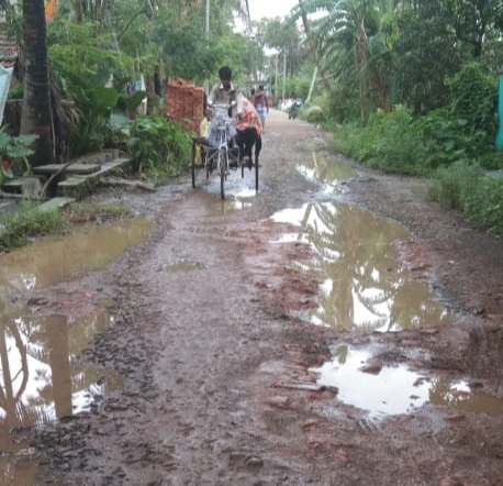 Road reconstruction of Deganga