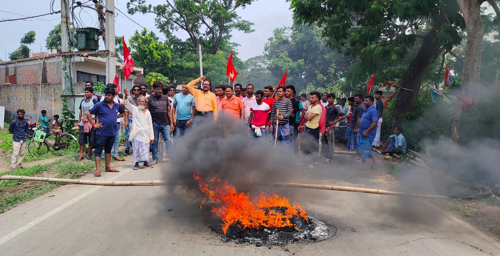 TMC attack CPM Party Office