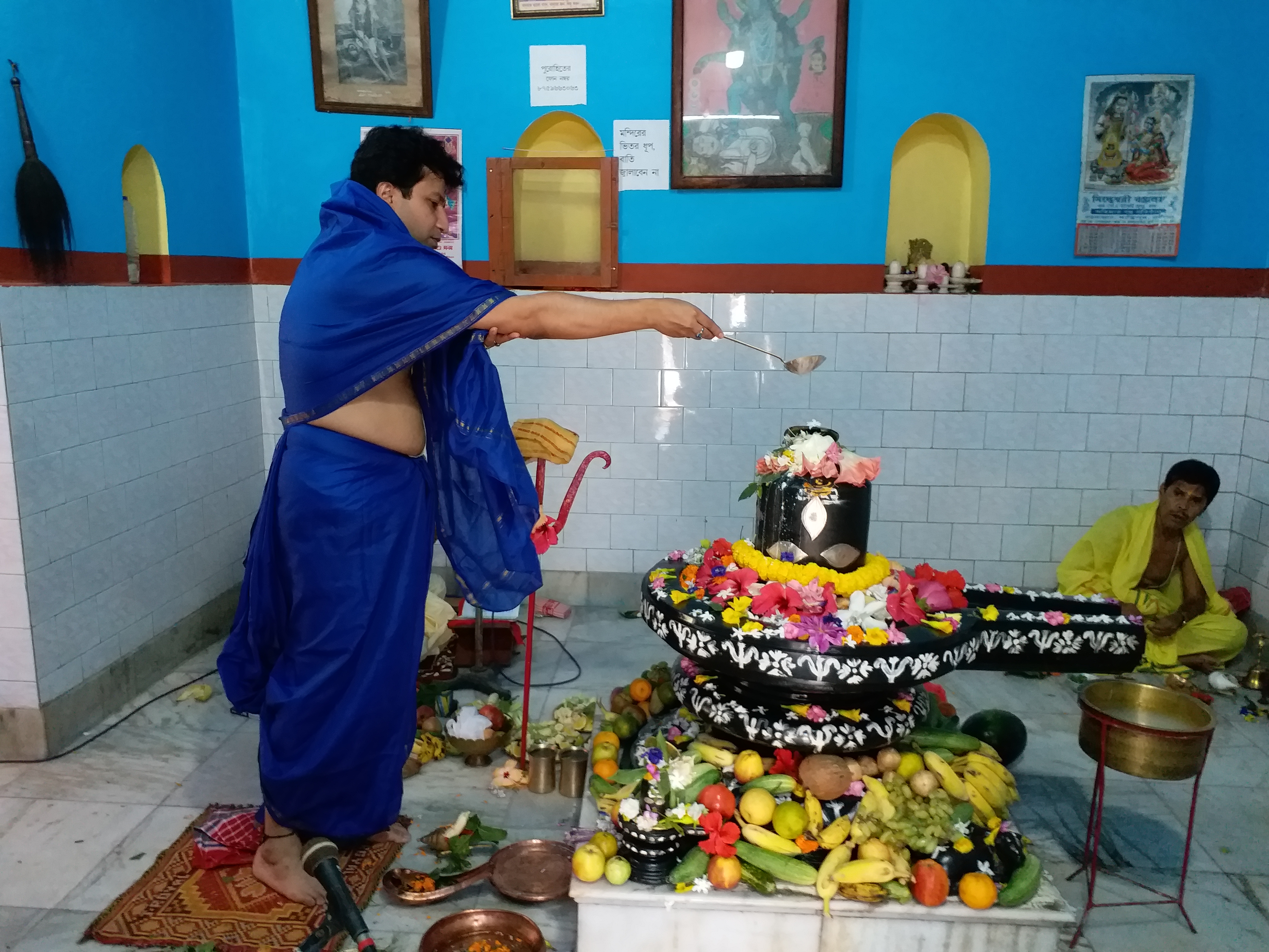 MLA of Shantipur worshiped