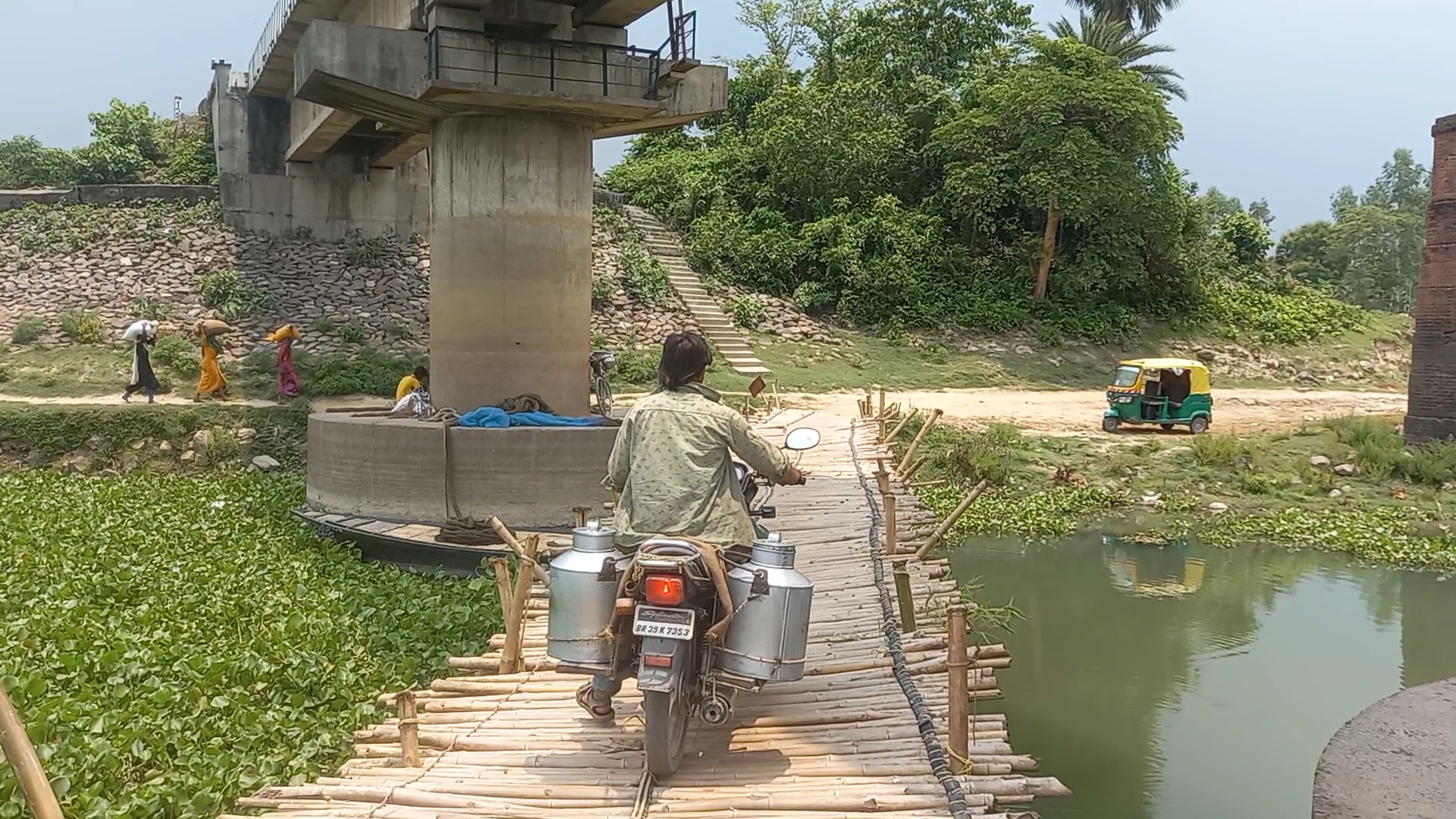 The failure to build a bridge over the Nagar river has ruined the socio-economic infrastructure