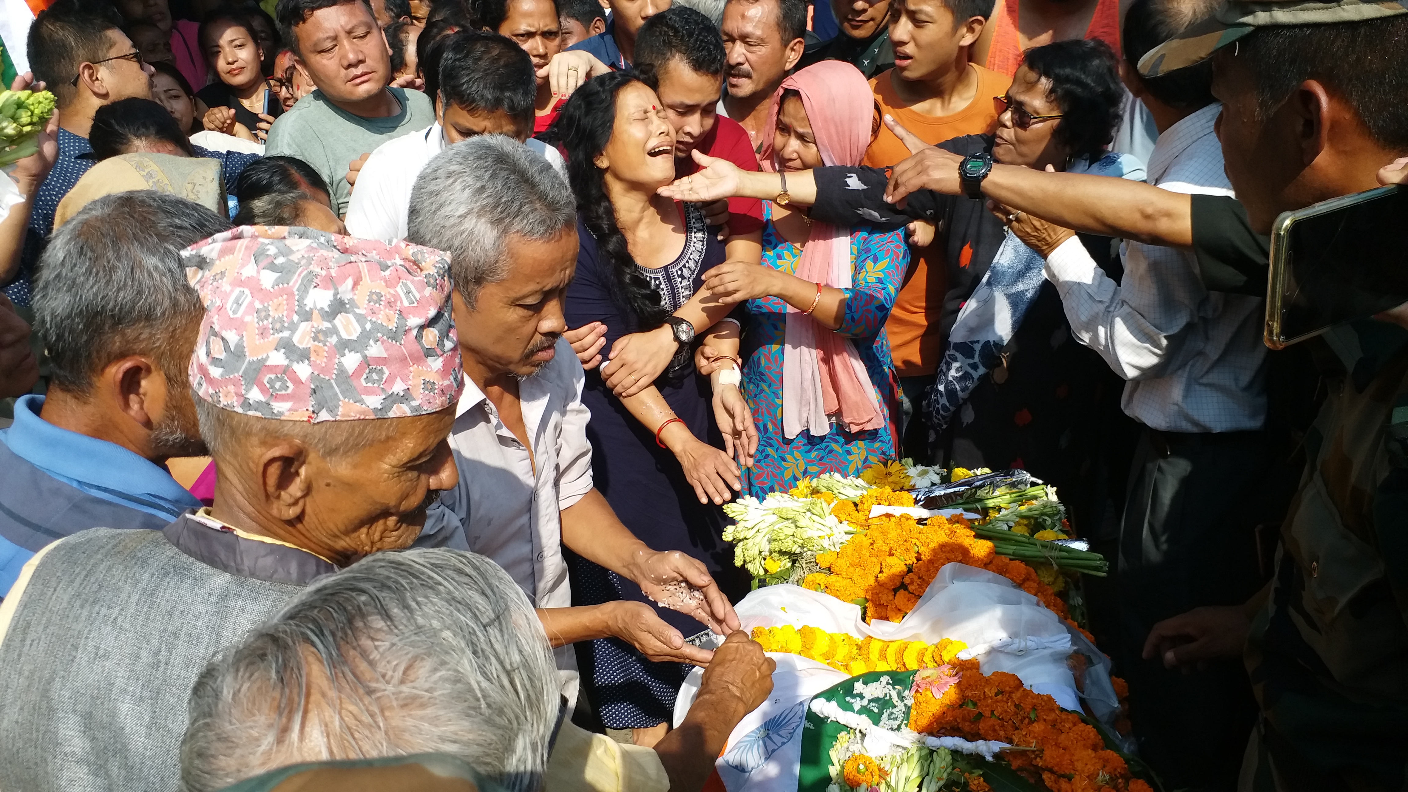 martyred Subash Thapa Cremated With Full State Honour Today