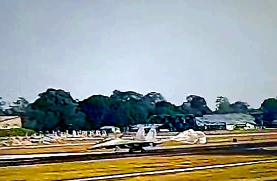 Fighter jet emergency landing at Bagdogra Airport affects runway forces several cancellation