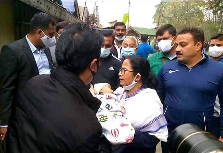 Morning Walk of CM Mamata Banerjee in Darjeeling