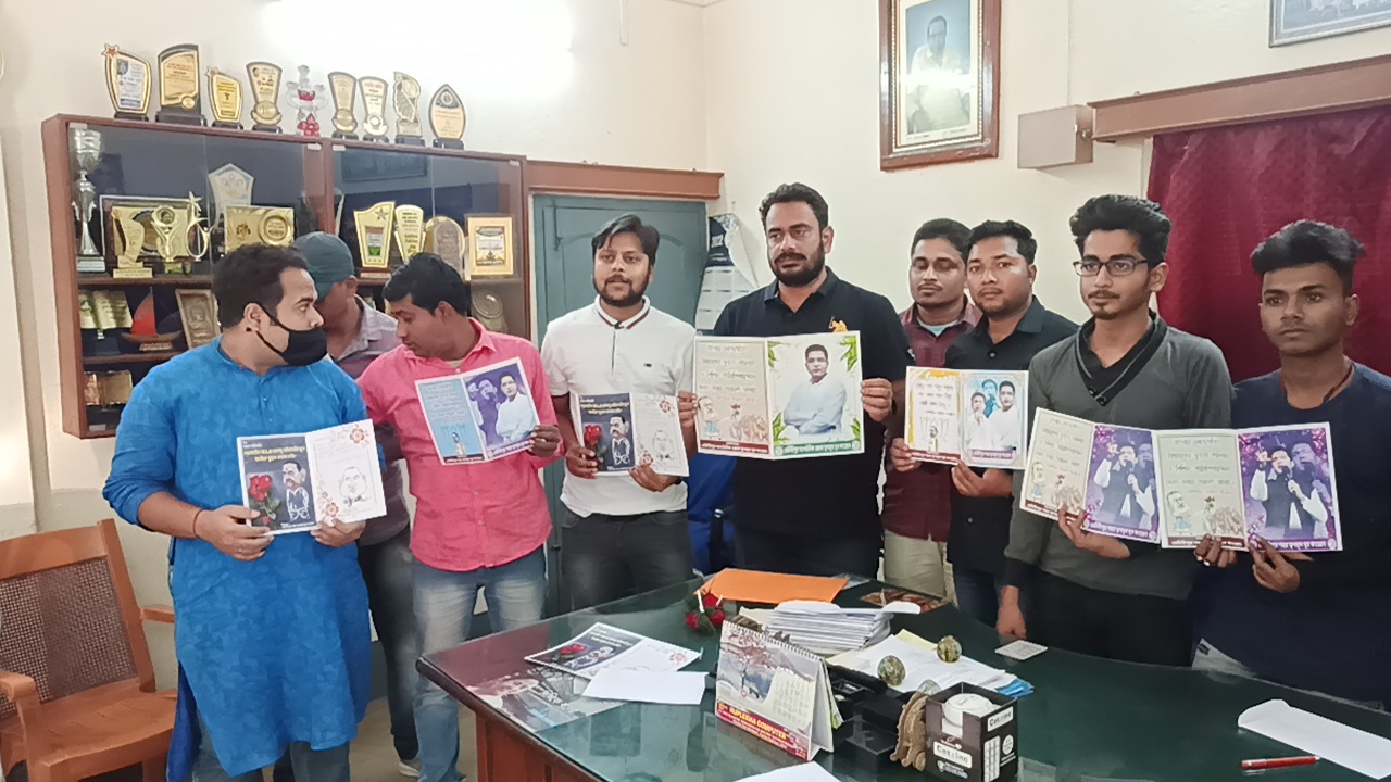 Trinamool Youth Congress sending get well soon cards to Suvendu Adhikari