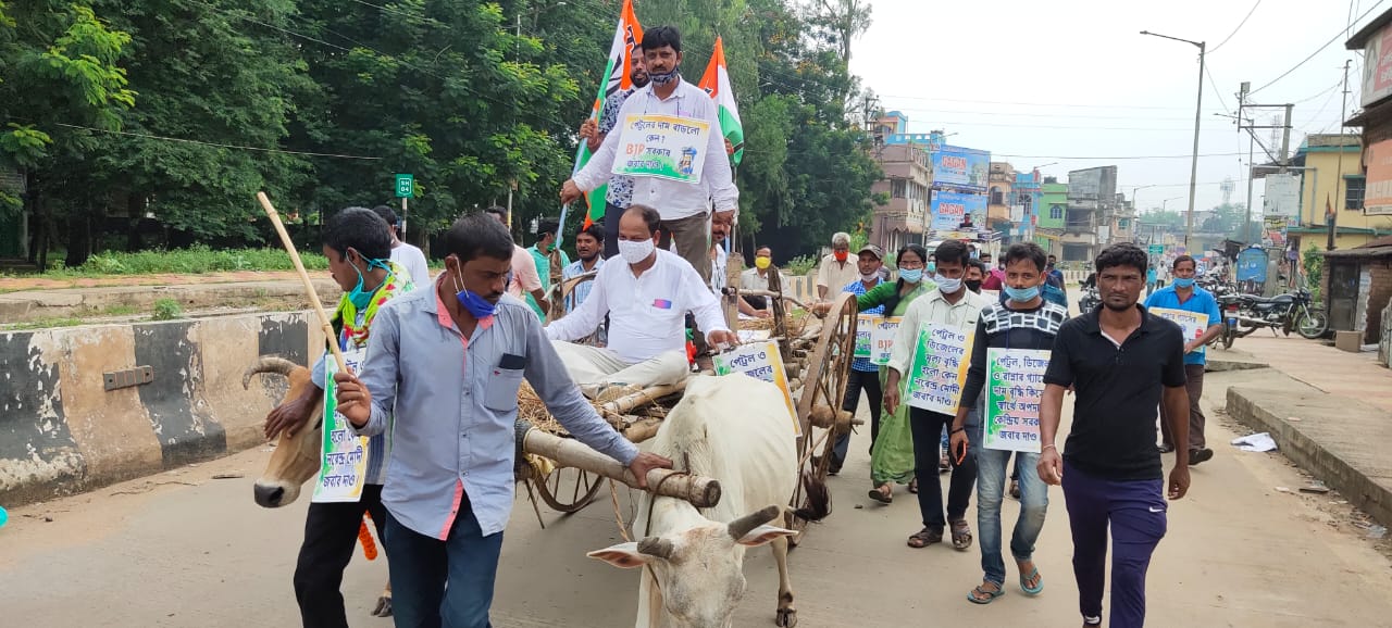 tmc mp sukhendusekhar roy attack bjp and narendra modi on Petrol diesel price hike