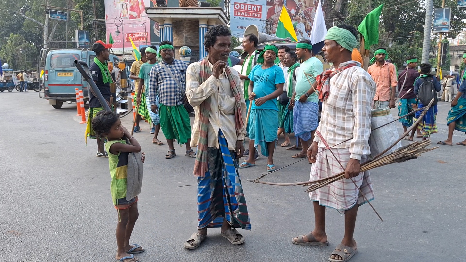 Bangla bandh of Tribals