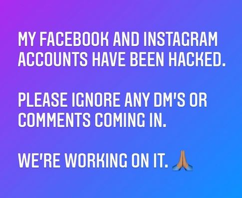 Vikrant Massey instagram hacked