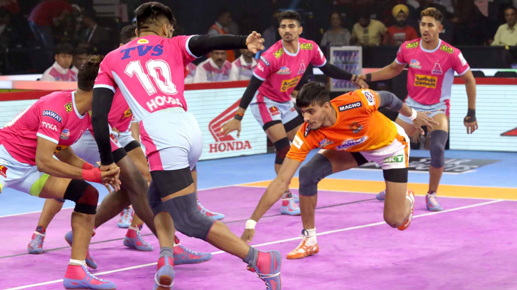 PKL 7, Hooda, stars, Panthers ,beat, Paltan, 33-25