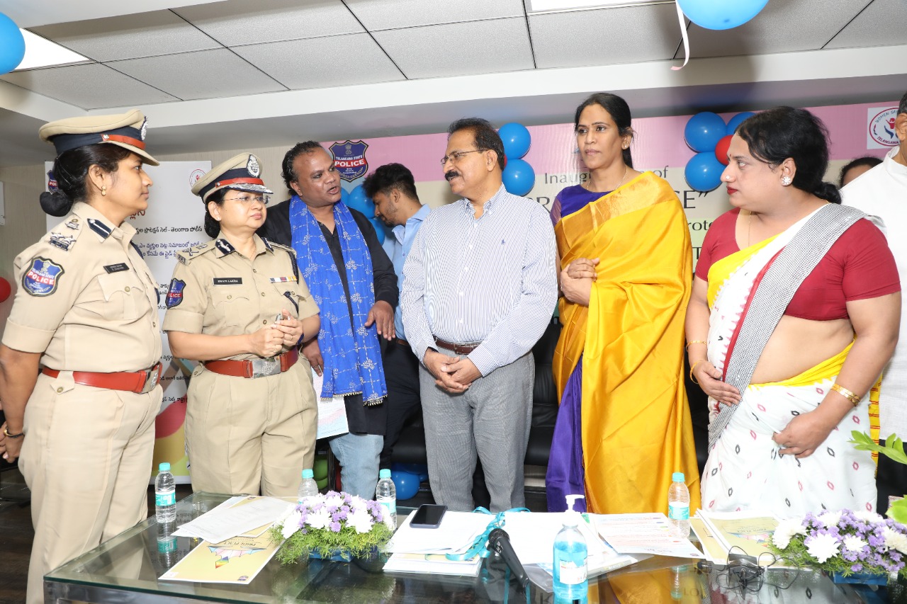 Telangana state police started first transgender protection cell 'PRIDE PLACE'