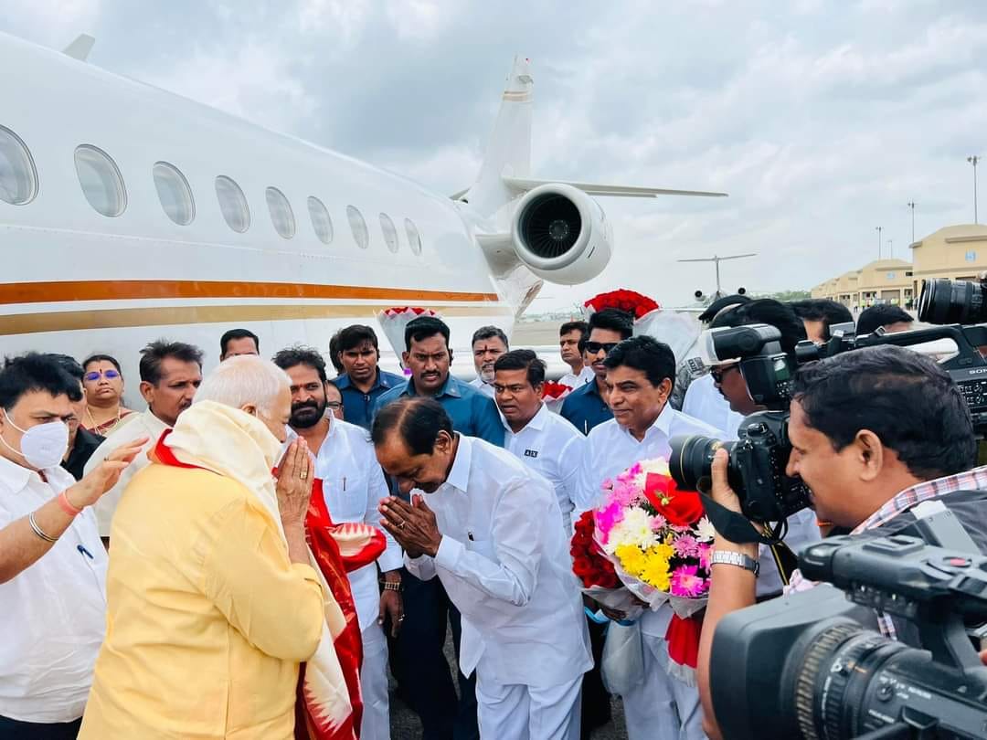 KCR Avoids PM Modis Visit in Hyderabad again