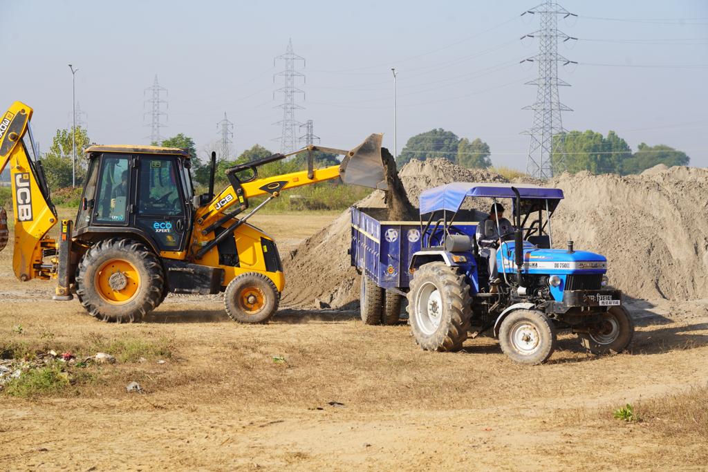 Punjab Government Starts first ever sale Centre for Sand Gravel