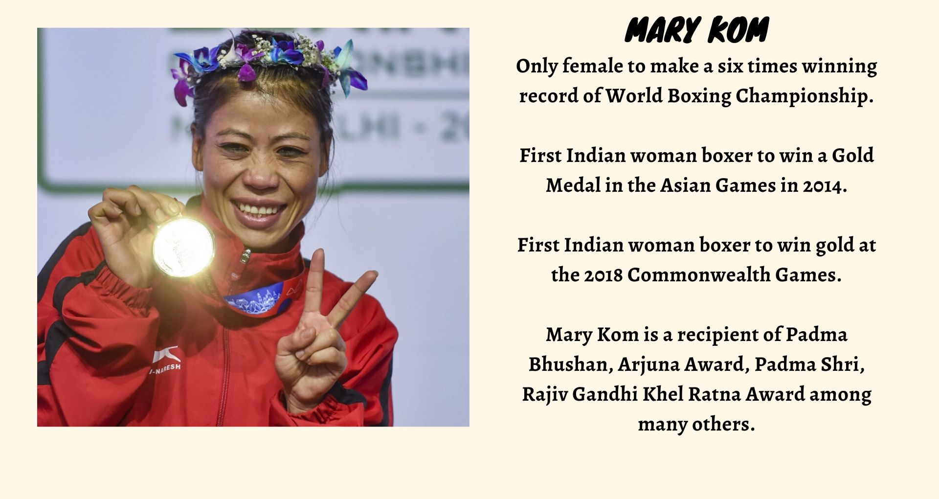 MC Mary Kom