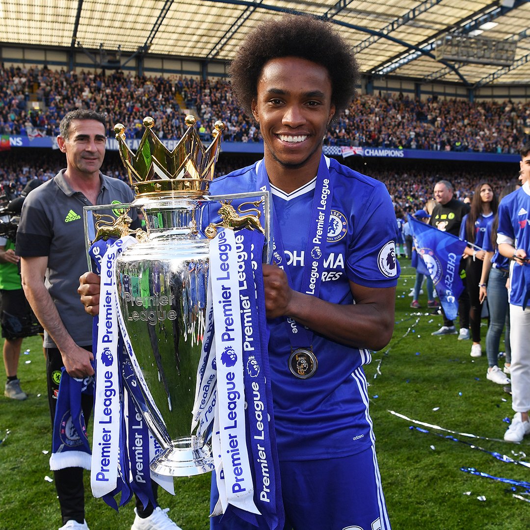 Willian had joined Chelsea in 2007.