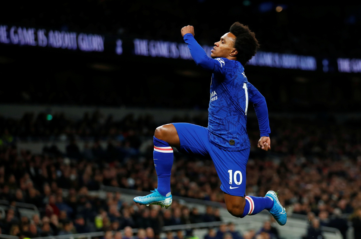 Brazilian midfielder Willian