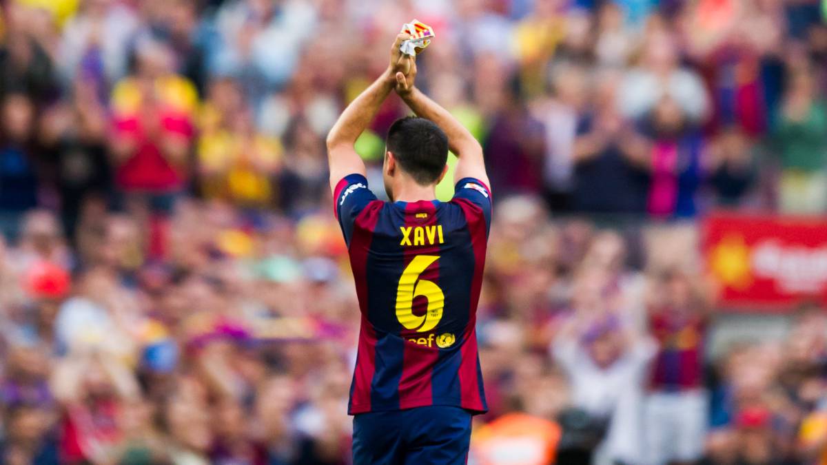 Xavi is a former Barcelona player.