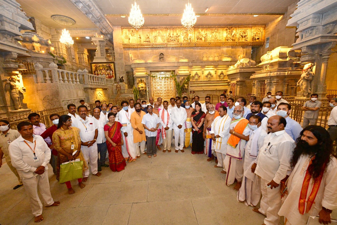 Yadadri temple