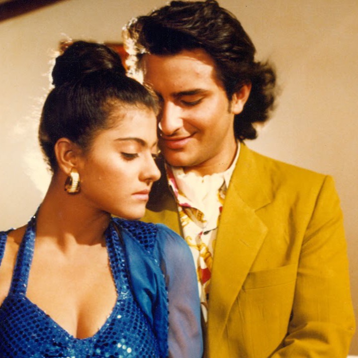 Saif with Kajol in a still from Yeh Dillagi