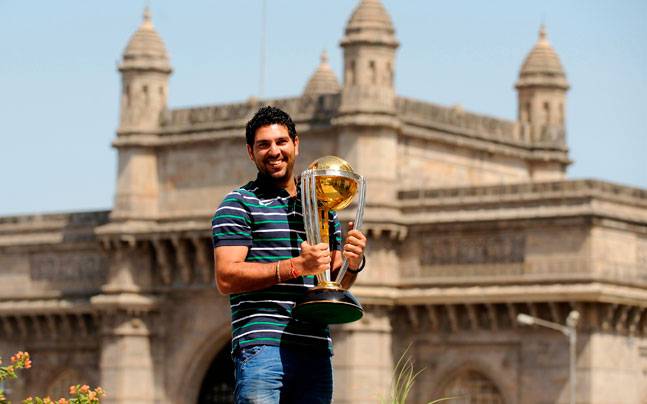 Yuvraj Singh  -- Player of the ICC world cup 2011