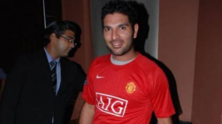 Yuvraj Singh is a self-confessed Manchester United fan.